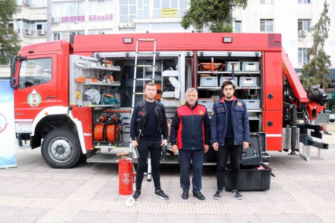 Bu İtfaiye Aracı Karadeniz’de Tek