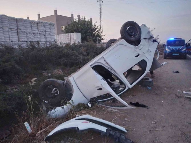 Şanlıurfa’da Kaza Anı Kamerada: 4 Yaralı
