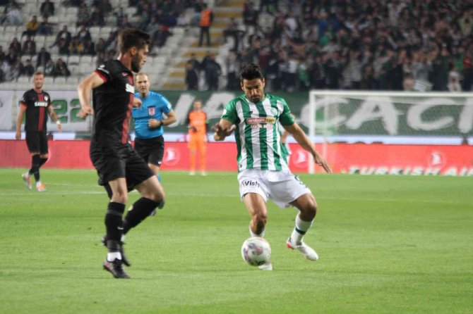 Spor Toto Süper Lig: Konyaspor: 0 - Gaziantep Fk: 0 (İ̇lk Yarı)