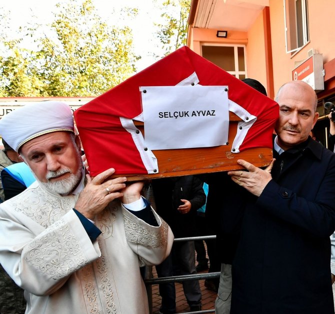 Maden Şehidi Ayvaz Son Yolculuğuna Uğurlandı