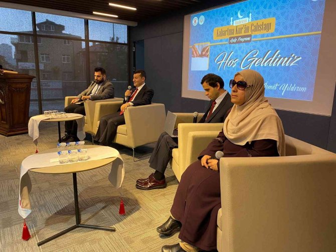 "Uluslararası Kabartma Kur’an Çalıştayı" Ümraniye’de Başladı