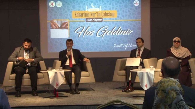 "Uluslararası Kabartma Kur’an Çalıştayı" Ümraniye’de Başladı