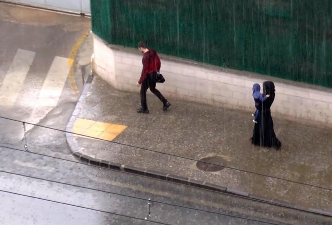 Gaziantep’te Sağanak Etkili Oldu