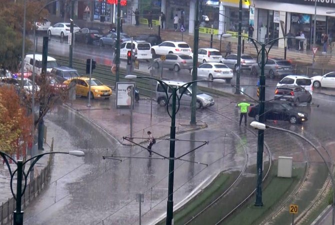 Gaziantep’te Sağanak Etkili Oldu