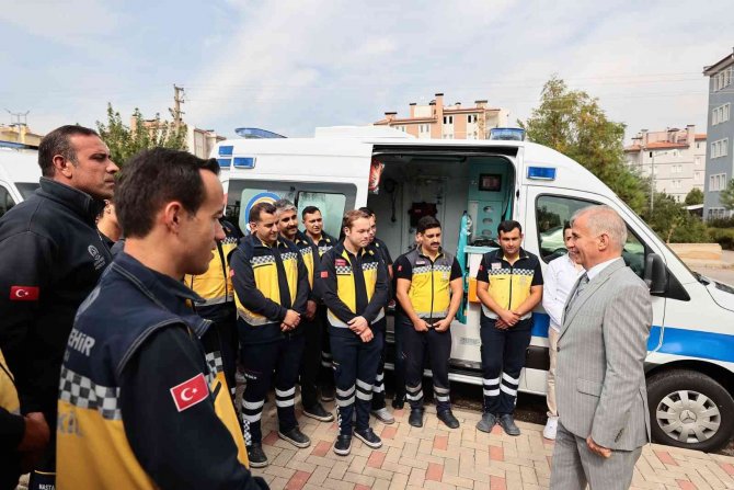 Denizli Büyükşehir’in Sağlık Ordusuna Dört Yeni Ambulans Daha Katıldı