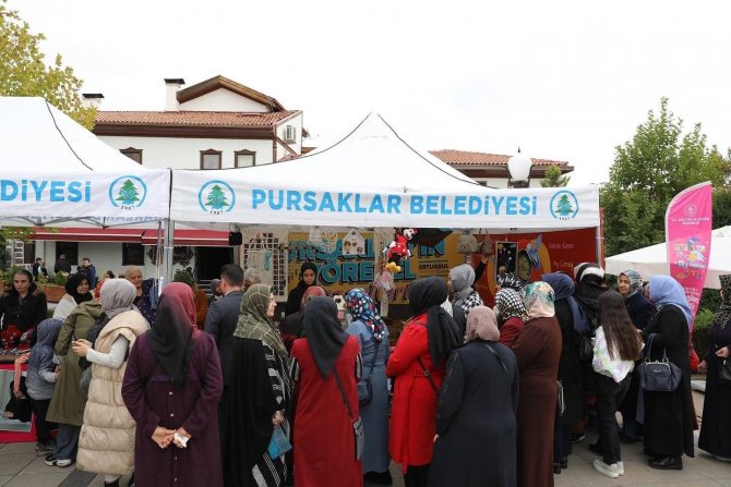 Başkent Kültür Yolu Festivali’nde Pursaklar Belediyesine Yoğun İlgi