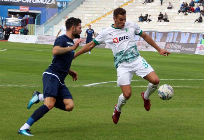 Spor Toto 1. Lig: Erzurumspor Fk: 1 - Bodrumspor A.ş.: 2