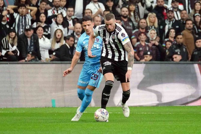 Spor Toto Süper Lig: Beşiktaş: 2 - Trabzonspor: 2 (Maç Sonucu)