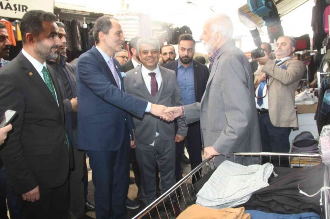 Fatih Erbakan’dan Esnaf Ziyareti