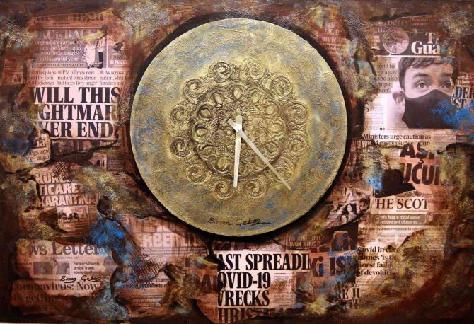 “Zaman Sızlar” Temalı Resim Sergisine Yoğun İlgi