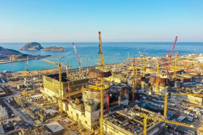 Akkuyu Ngs’nin 1’inci Ünitesinde İç Koruma Kabuğu Tamamlanıyor