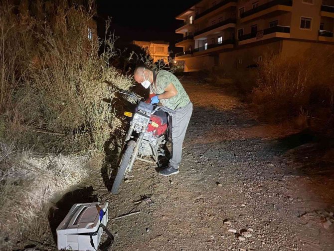 Gazipaşa’da Çalınan Motosiklet Polis Ekiplerince Bulundu