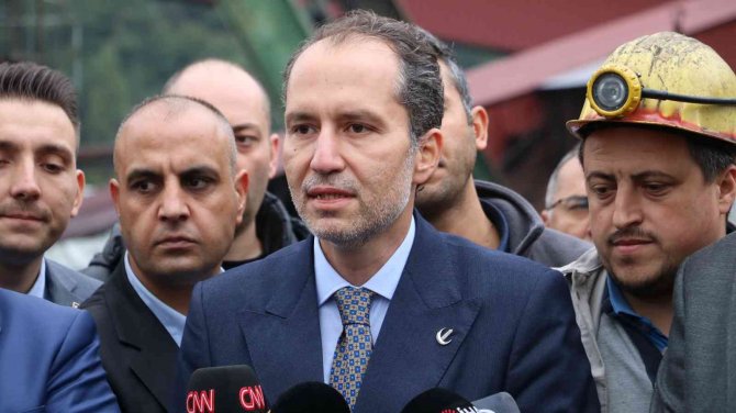 Fatih Erbakan’dan Maden Kazasının Yaşandığı Amasra’ya Ziyaret