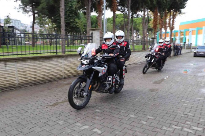 Samsun Polisine 5 Yeni Motosiklet Takviyesi