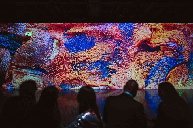 Çekya’da Işık Festivali Renkli Görüntüler Oluşturdu