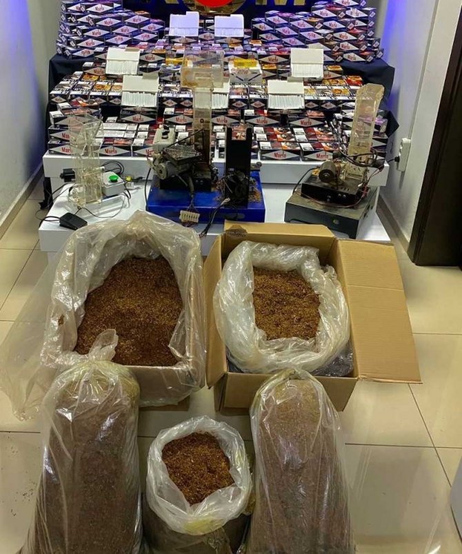 Tütün Ve Alkol Kaçakçılığı Yapanlara Operasyon