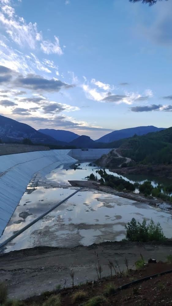 Kapıçay Barajı Su Tutmaya Başladı