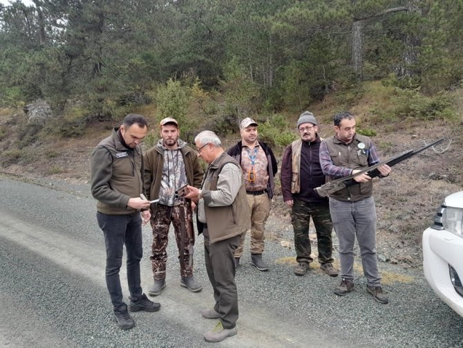 Kastamonu’da Avcılara Sıkı Denetim: Belgesiz Avlanan Şahıs Hakkında İşlem Yapıldı