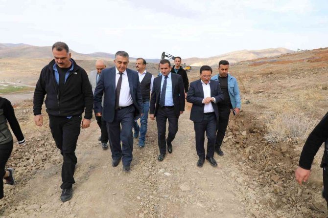 Vali Çiçek, Kuşçu Marina’da Devam Eden Ağaçlandırma Ve Fidan Dikimi Proje Çalışmalarını İnceledi