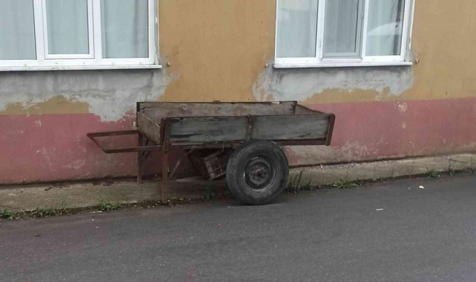 Çalınan Hamal Arabası Terkedilmiş Halde Bulundu