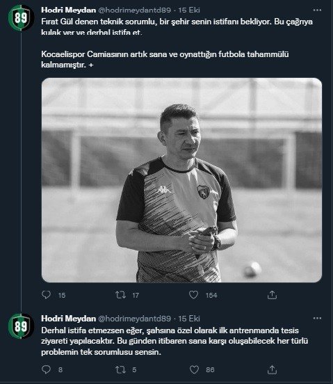 Kocaelispor Ligde İlk Mağlubiyetini Aldı, Fırat Gül İstifaya Çağrıldı
