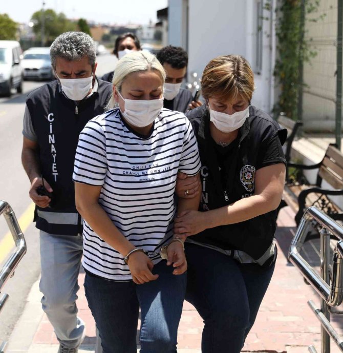Rezidansta Kocasını Öldüren Kadın Tahliye Edildi