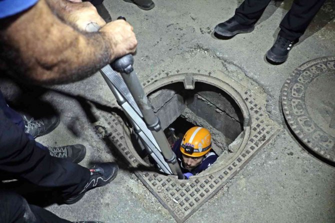 Mermerciye Bırakılan ’Ceset Krokisi’ Ekipleri Alarma Geçirdi