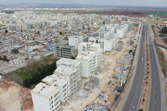 Bakanlar Kentsel Dönüşüm Alanını Havadan İnceledi