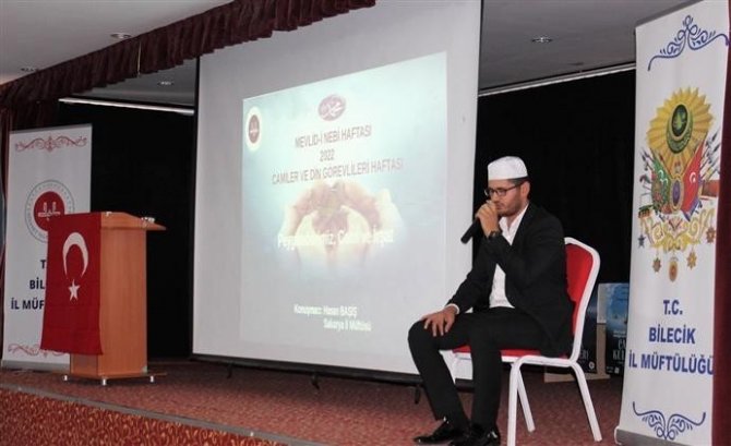 Bilecik’te ’Peygamberimiz Cami Ve İ̇rşad’ Konulu Konferans Düzenlendi