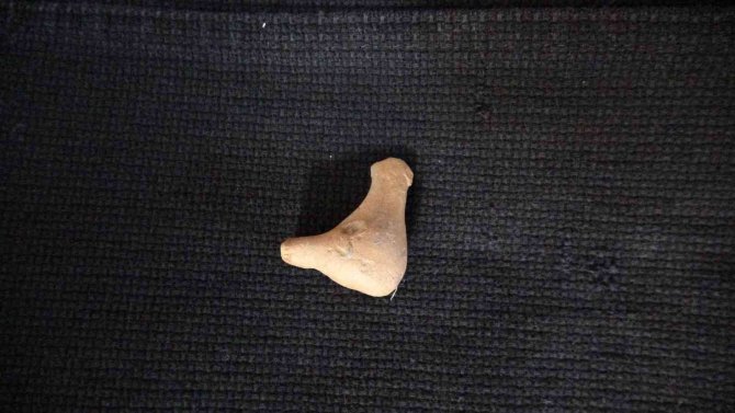 Assos’ta Çocuk Mezarlarına Hediye Olarak Konulan 2 Bin Yıllık Düdük Bulundu