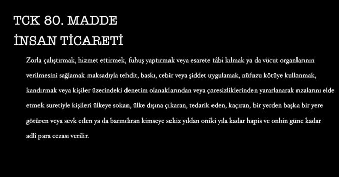 İ̇l Göç İ̇daresinden ’İ̇nsan Ticareti’ İle İlgili Anlamlı Video