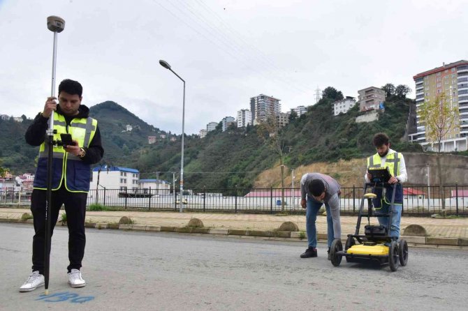 Giresun Şehir Altyapısının Röntgeni Çekiliyor