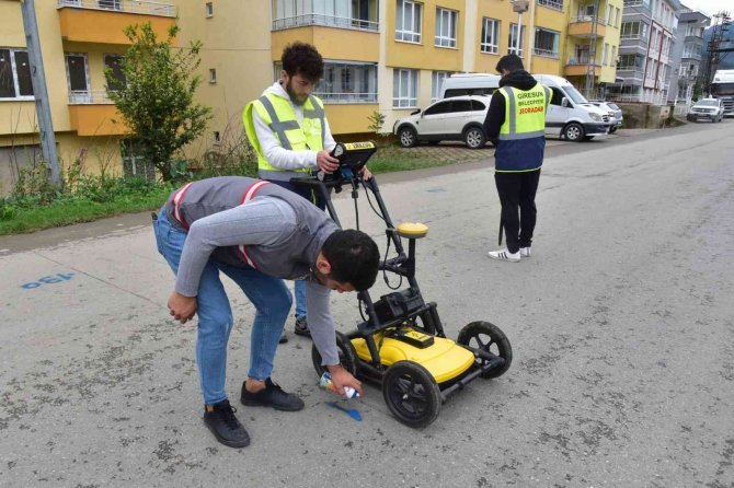Giresun Şehir Altyapısının Röntgeni Çekiliyor
