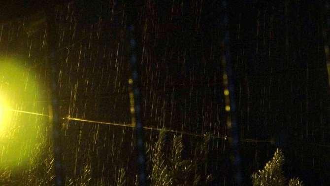 Osmaniye’de Sağanak Yağış Etkili Oldu