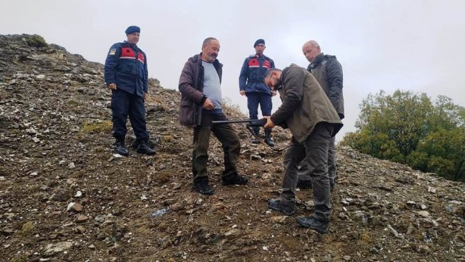 Kütahya’da Kaçak Avcılara Yönelik Dronla Denetim