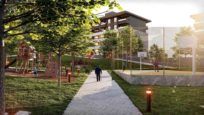 Meram Gödene Evleri’nde Kura Heyecanı