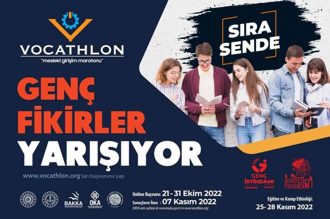 Vocathlon: Mesleki Girişim Maratonu Başvuruları Başlıyor