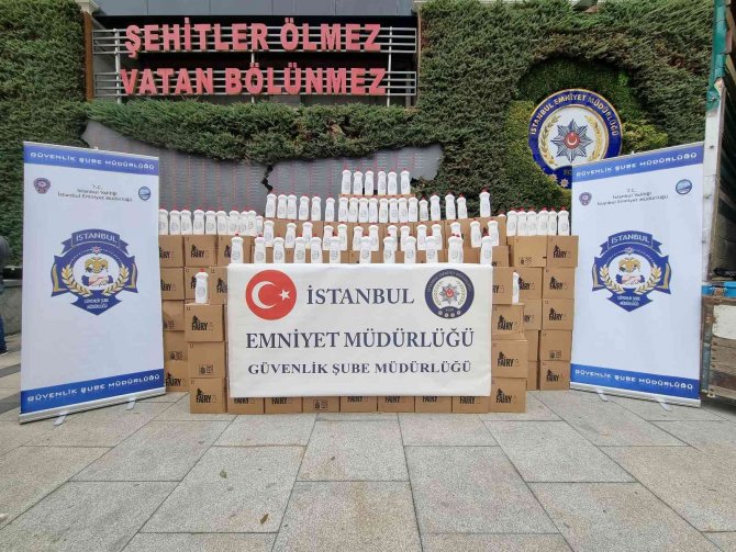 İ̇stanbul’da Büyük Operasyon: Piyasa Değeri Yaklaşık 3 Milyon Lira Olan Sahte Deterjan Ele Geçirildi