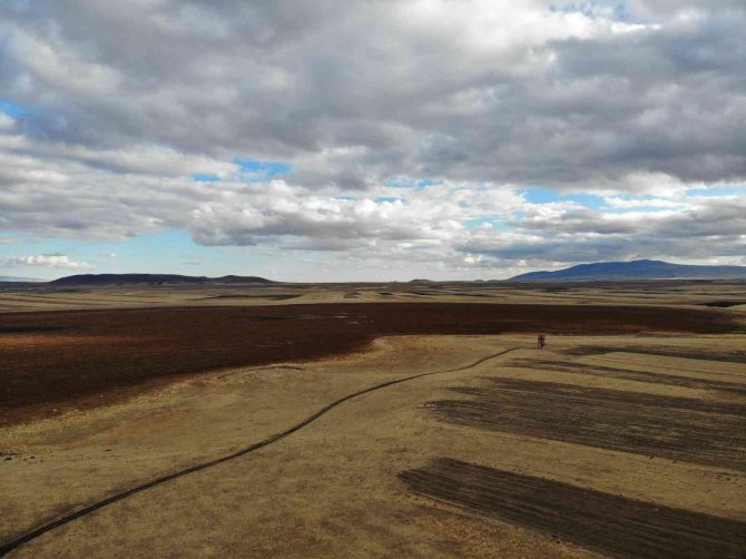 Kuruyan Kuyucuk Gölü Sessizliği Büründü