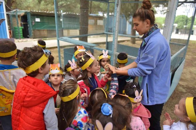 Miniklerden Can Dostlara Ziyaret