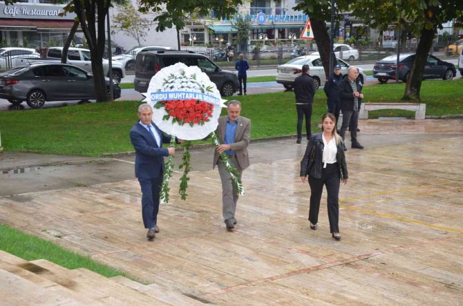 Ordu’da Muhtarlar Kendi Günlerini Kutladılar