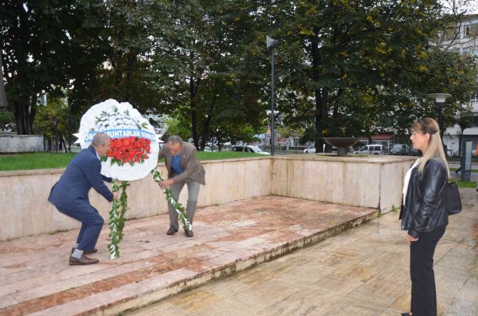 Ordu’da Muhtarlar Kendi Günlerini Kutladılar