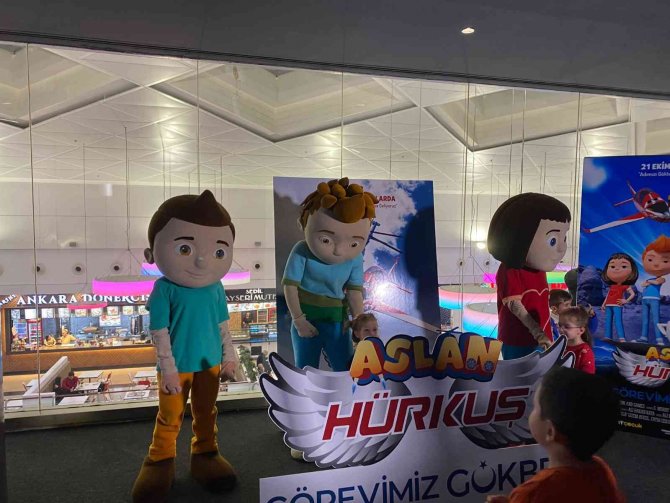 “Aslan Hürkuş Görevimiz: Gökbey” Animasyon Filminin Galası Gerçekleştirildi