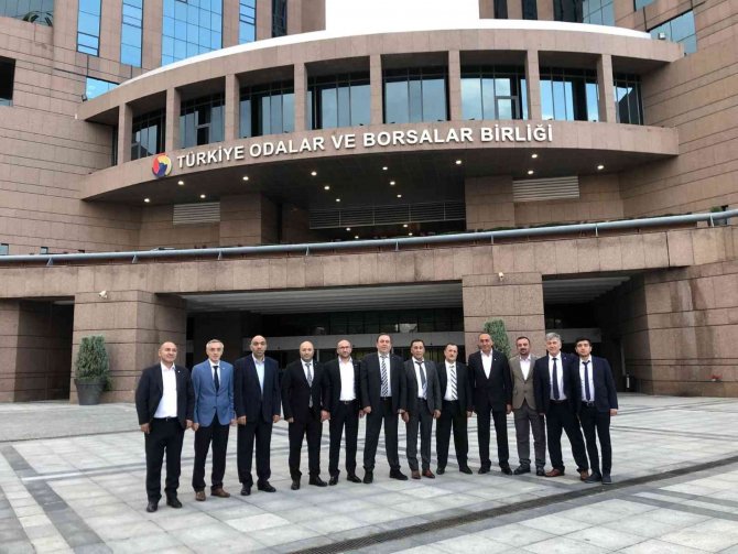Atso Başkanından Tobb Başkanına Ziyaret