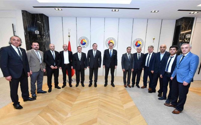Atso Başkanından Tobb Başkanına Ziyaret