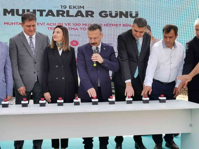 Karpuzlu Yenimahalle Muhtarlık Hizmet Binası’nın Temel Atma Töreni Yapıldı
