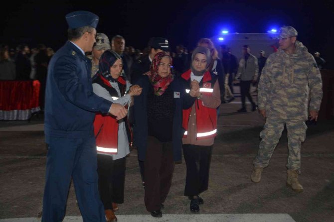 Şehit Baybörü’nün Naaşı Ankara’ya Uğurlandı
