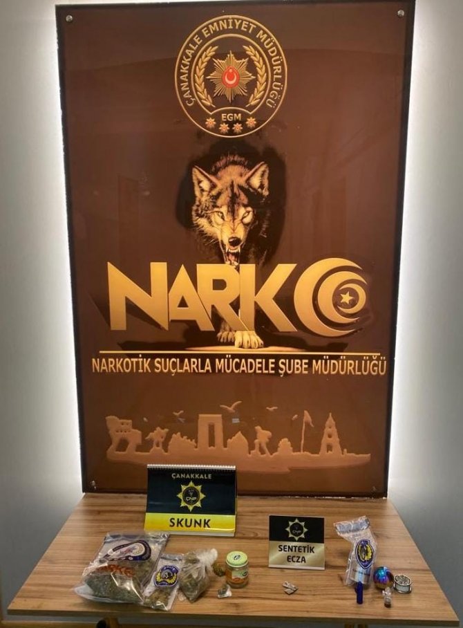 Çanakkale’de Uyuşturucu Tacirlerine Büyük Darbe