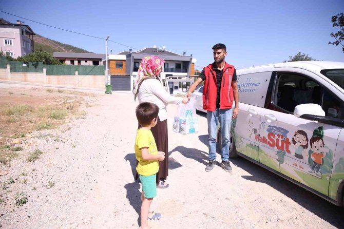 Merkezefendi Halk Süt 3 Yaşında
