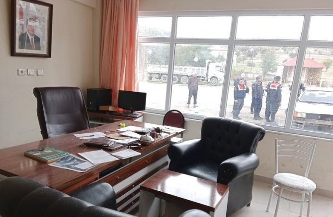 Giresun’da Muhtarlık Bürosuna Silahlı Saldırı
